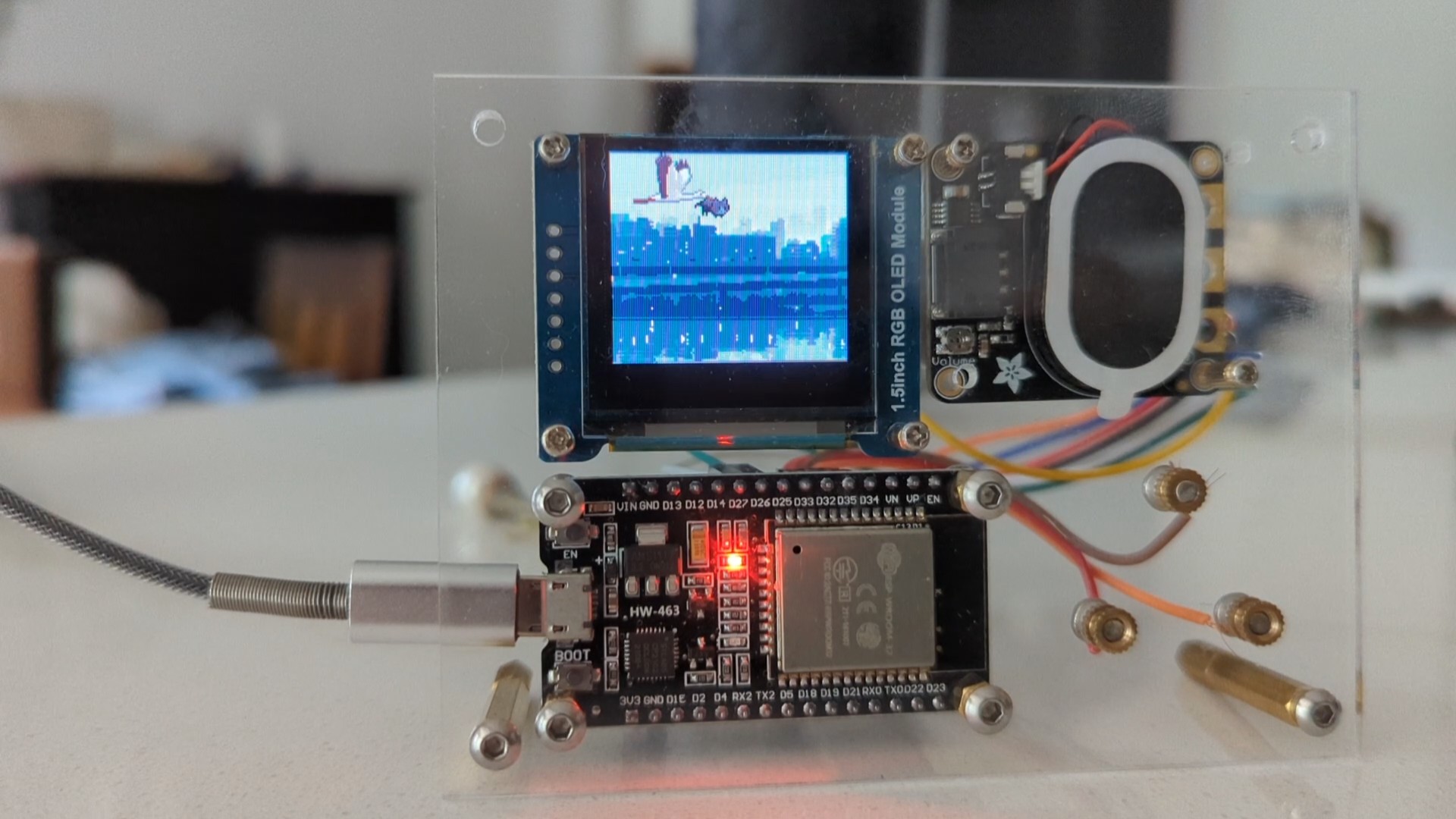 ESP32: leaving love notes and entering demoscene territory